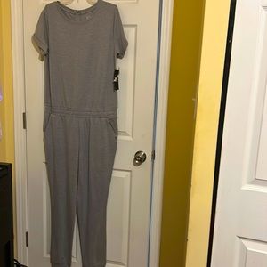 Cute and comfortable gray jumpsuit